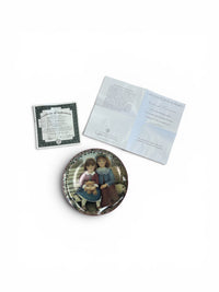 Bradford Exchange "Sisters Are Blossoms" Collectors Plate by Chantal Poulin