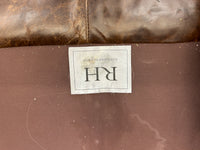 Original Lancaster Leather 2-Cushion Sofa (Small)