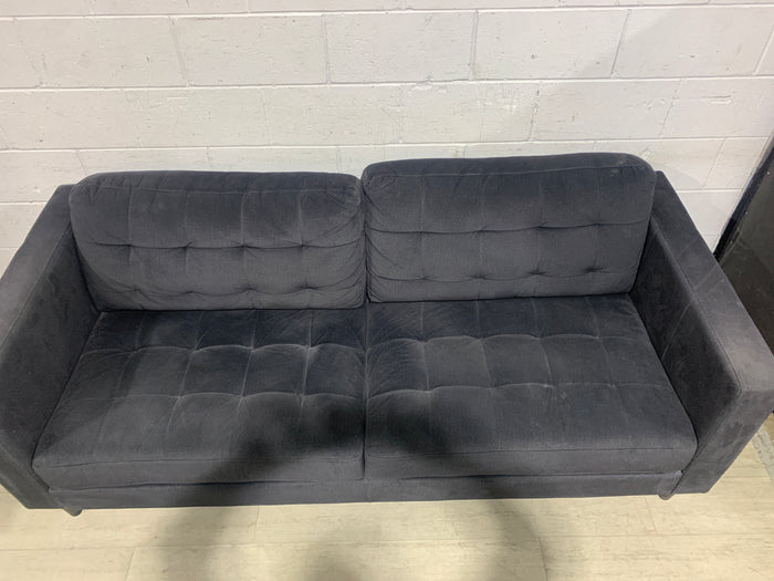 Black Fabric Sofa