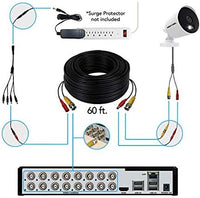 Night Owl CCTV Video Home Security Camera System with 6 Wired 1080p HD Indoor/Outdoor Cameras with Night Vision (Expandable up to a Total of 16 Wired Cameras) and 1TB Hard Drive