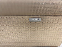 Champagne Patterned Electric Reclining Loveseat