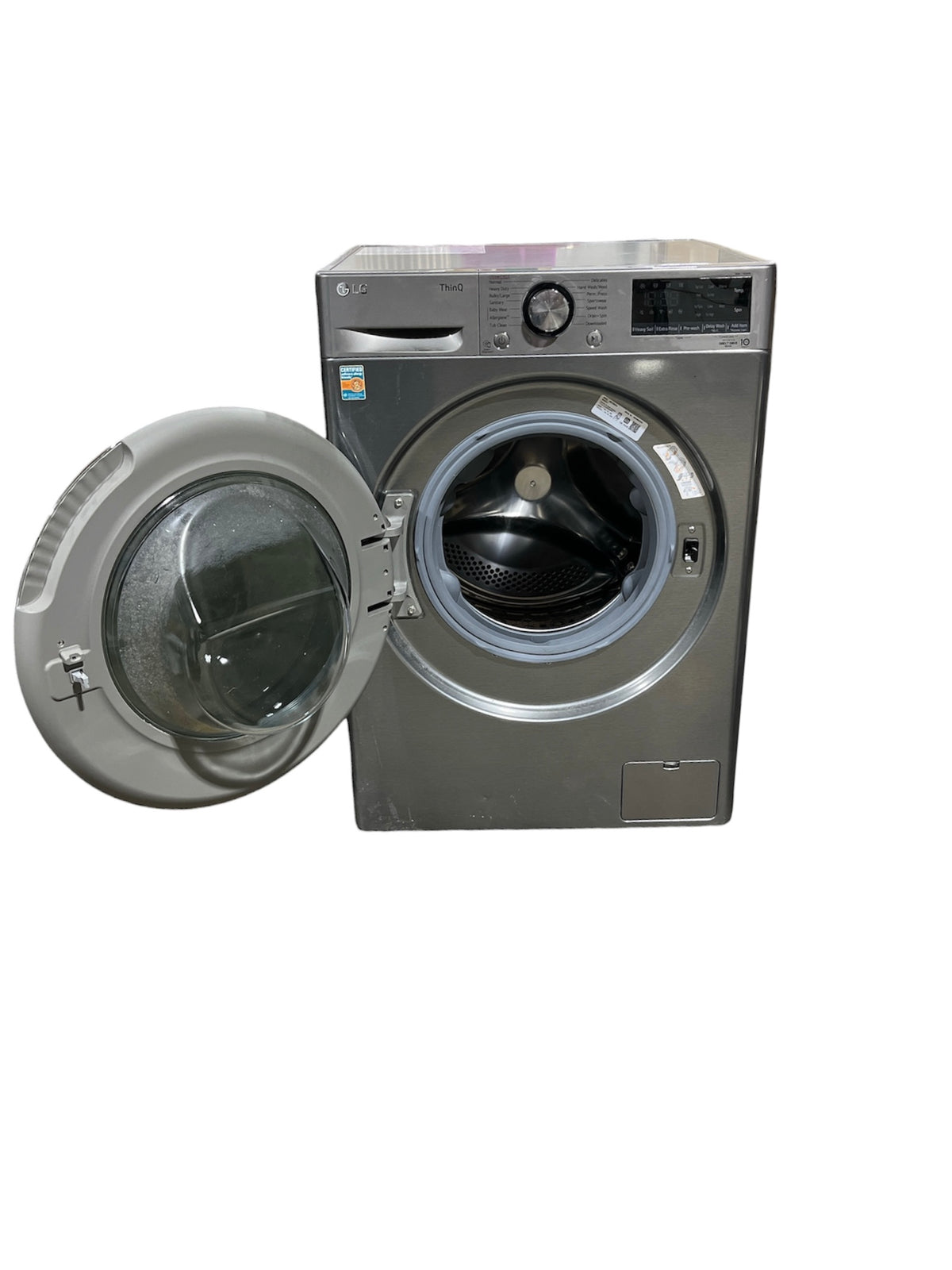 LG Front Load Washer in Graphite Steel
