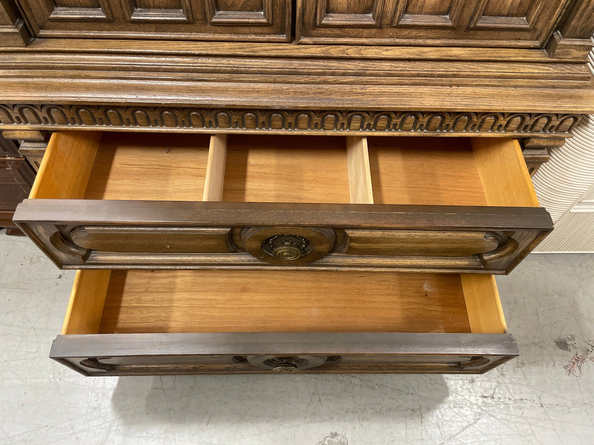Vintage Tall Boy Dresser