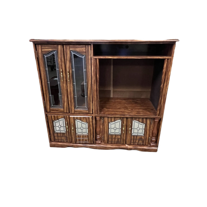53-Inch Wooden TV Entertainment Center
