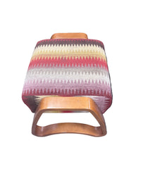 Mid Century Modern Striped Armchair