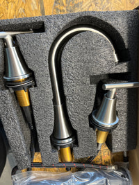 8" Brushed Nickel Basin Faucets (2)