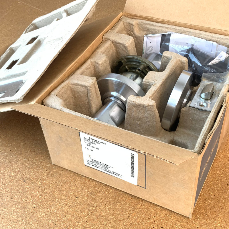 Schlage AL10S JUP 626 Grade 2 Passage Door Lever in Satin Chrome