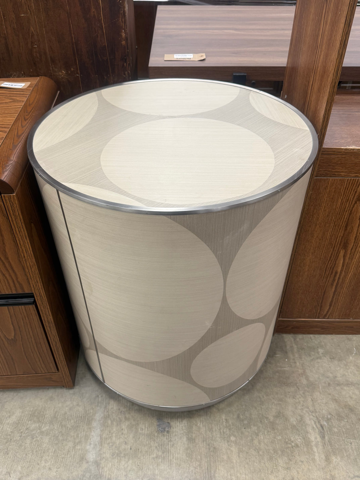 Circular Modern Accent Table