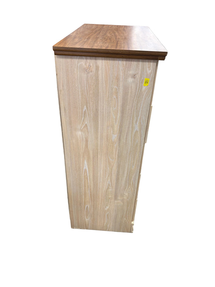 Light Wood Tallboy Dresser