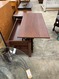 Rustic Brown Lift-Top Coffee Table