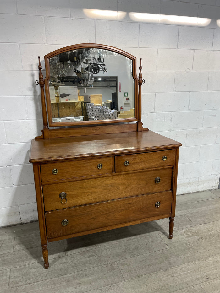 Vintage Dresser with Mirror