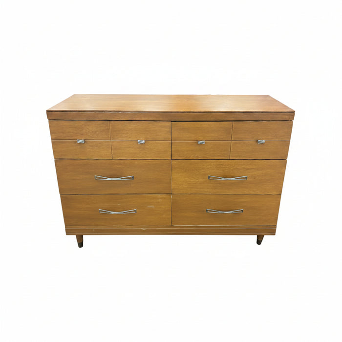 Vintage Mid-Century Modern Wood Dresser