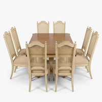 French Country Styled Dining Set