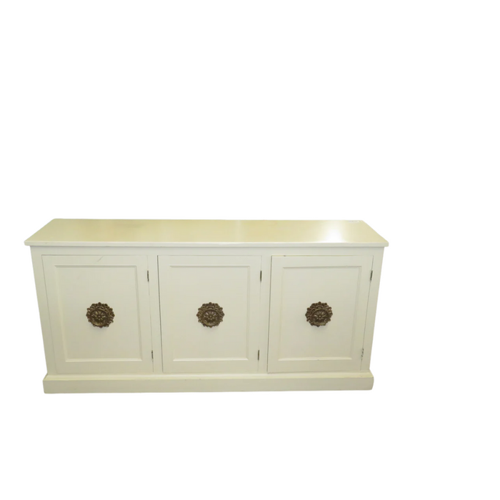 60"W White Side Board