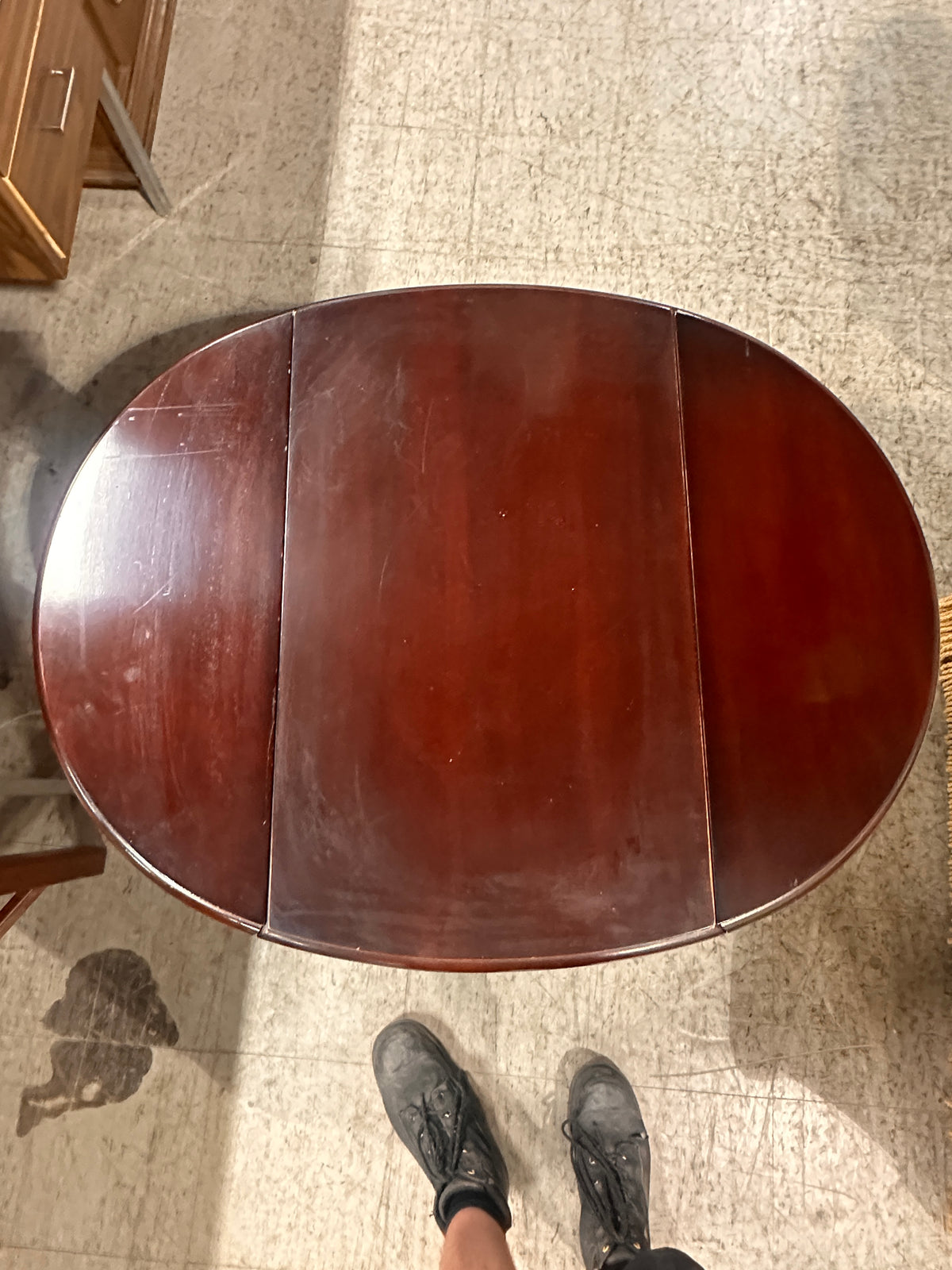 Foldable Cherry Oak Table