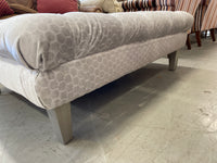 Silver Ottoman