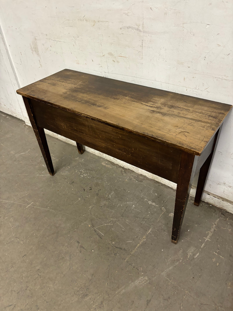 36”W Brown Storage Sidetable