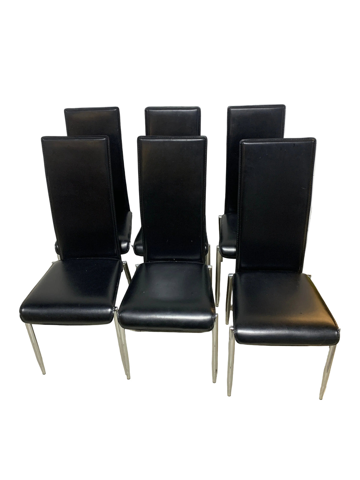 Set of Black Dining Chairs