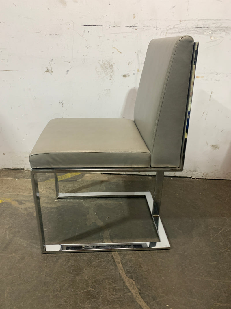Elegant Light Grey Dining Chair