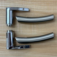 Door Lever Trim Set – Chrome & Satin Nickel, ALM-999
