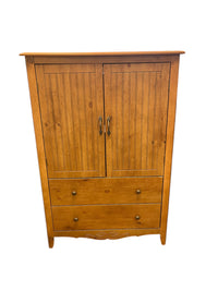 Rustic Solid Wood Armoire