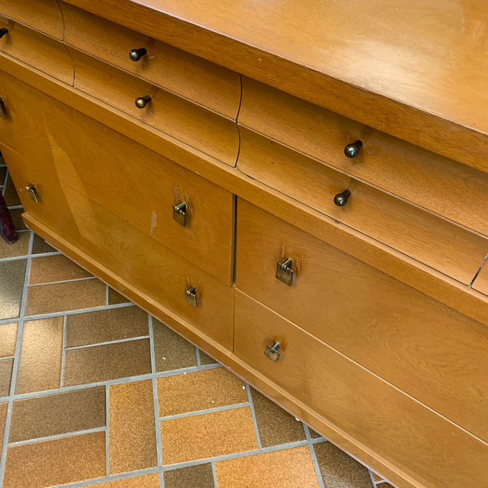 56-inch W 6-Drawer Oak Sideboard Dresser