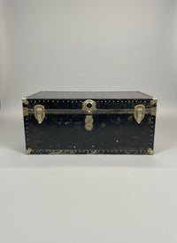 Black Steamer Trunk