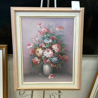 Pink Flowers - Framed Art