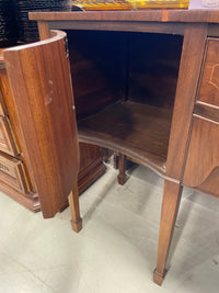 Antique Serpentine  Sideboard