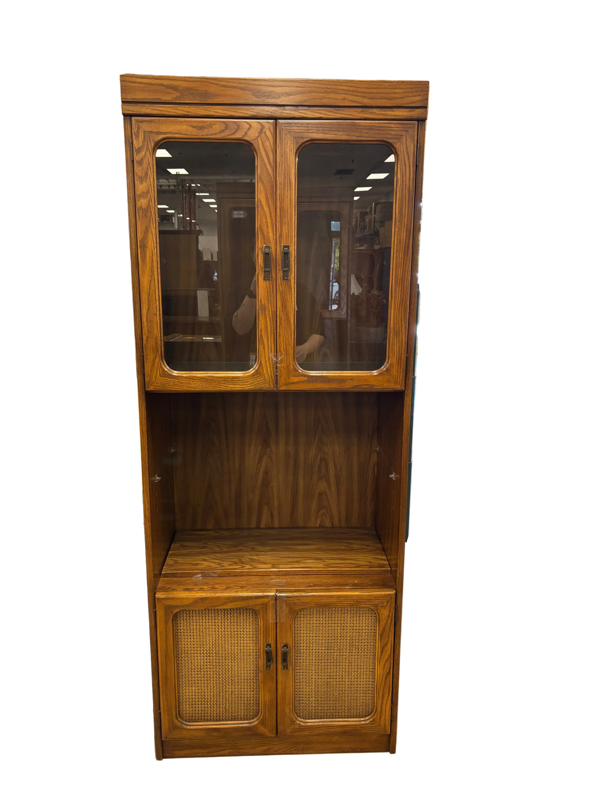 Vintage Oak Wall Unit