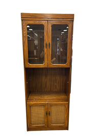 Vintage Oak Wall Unit