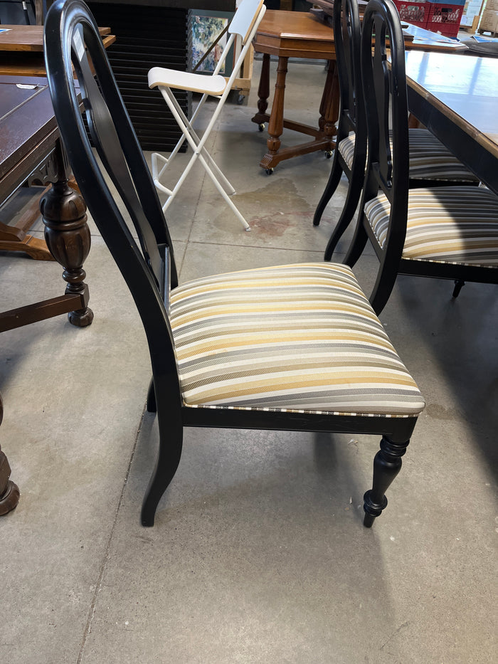 77"W Dining Table with 6 Chairs