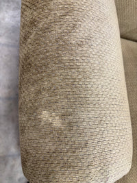 Olive Green Traditional Push-Back Reclining Armchair