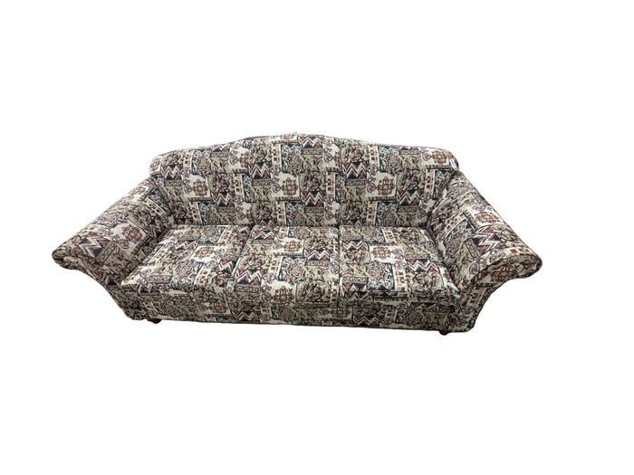 3-Seater Sofa with Colorful Pattern