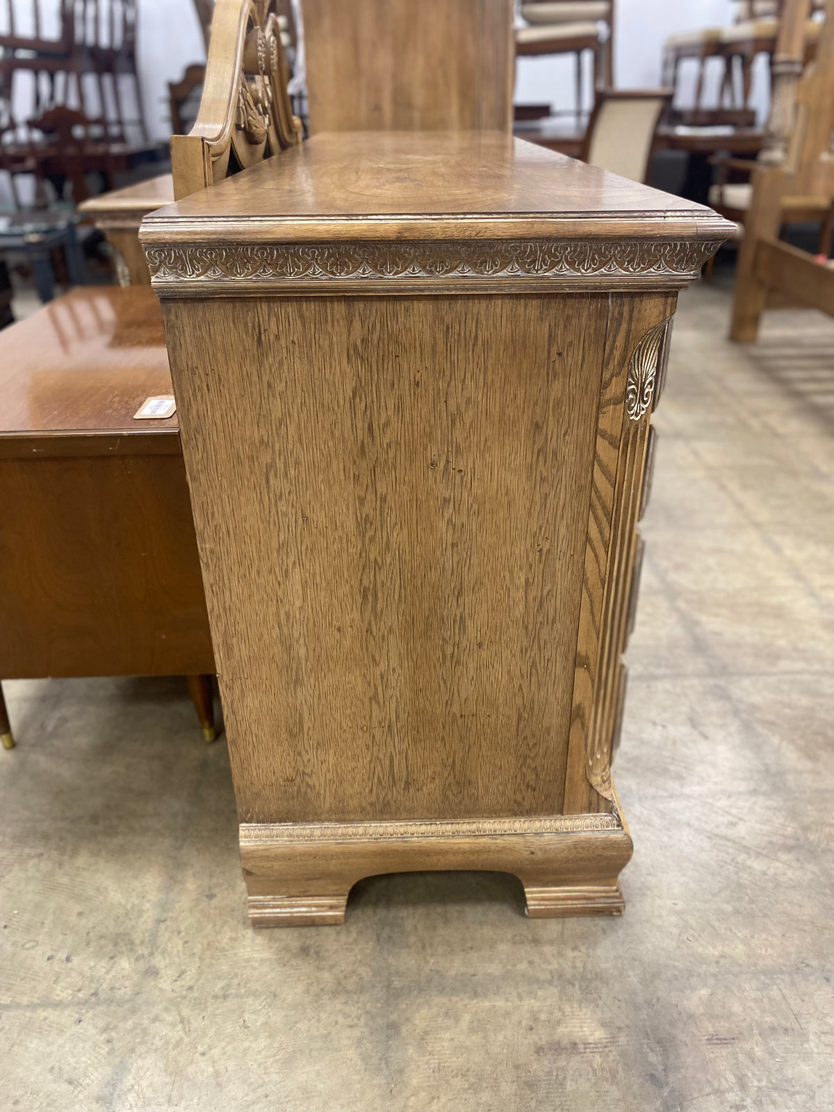 French Provincial Dresser with Mirror