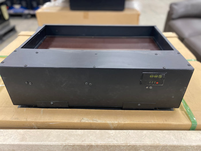 38" Built-In Ambiance Fireplace - Grey Limestone