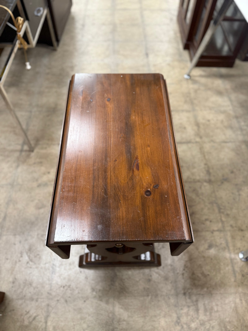 Small Dark Brown Foldable Table