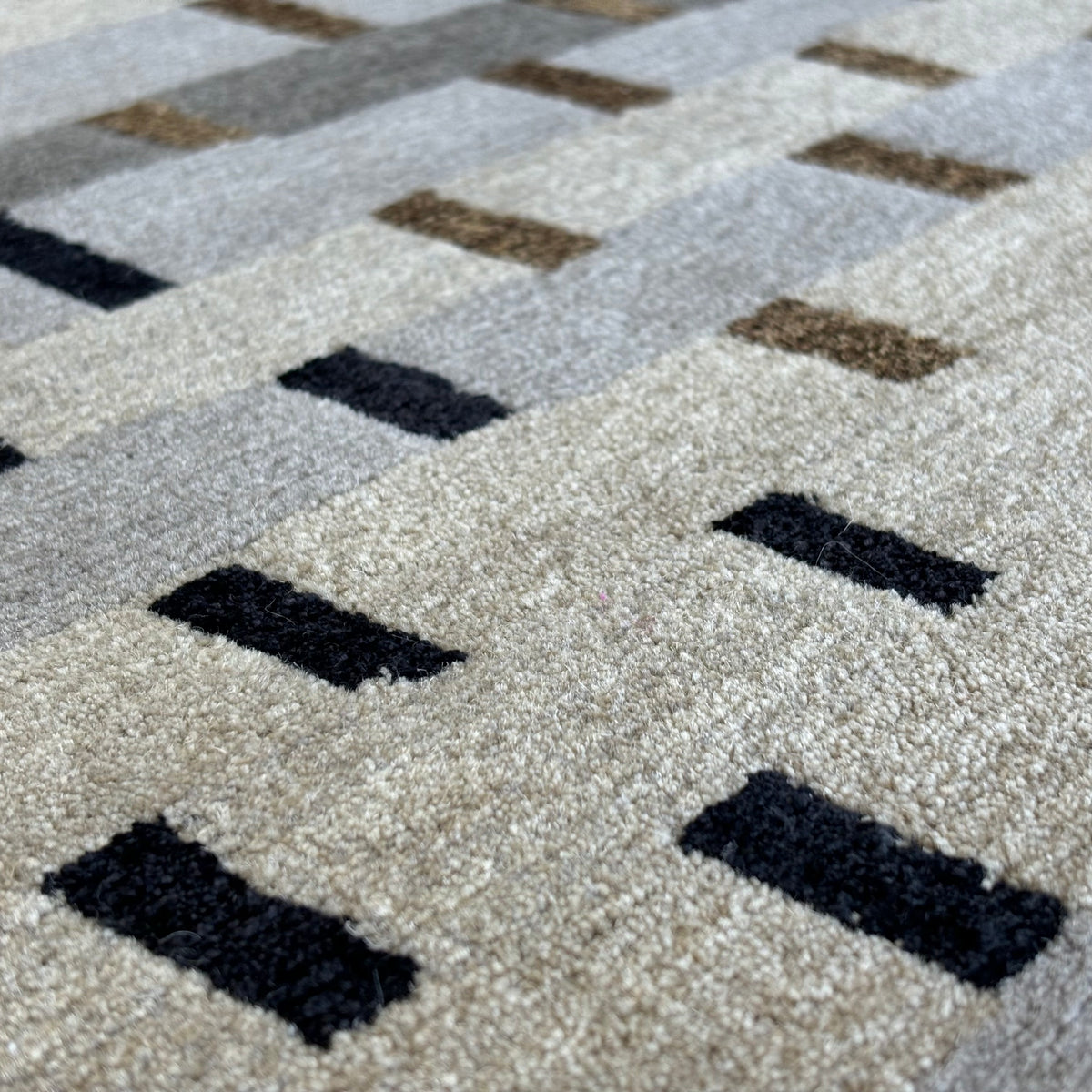 3x5-ft Weave Blue Ridge Rug, 100% Wool with Silk Accent, 2-0039673