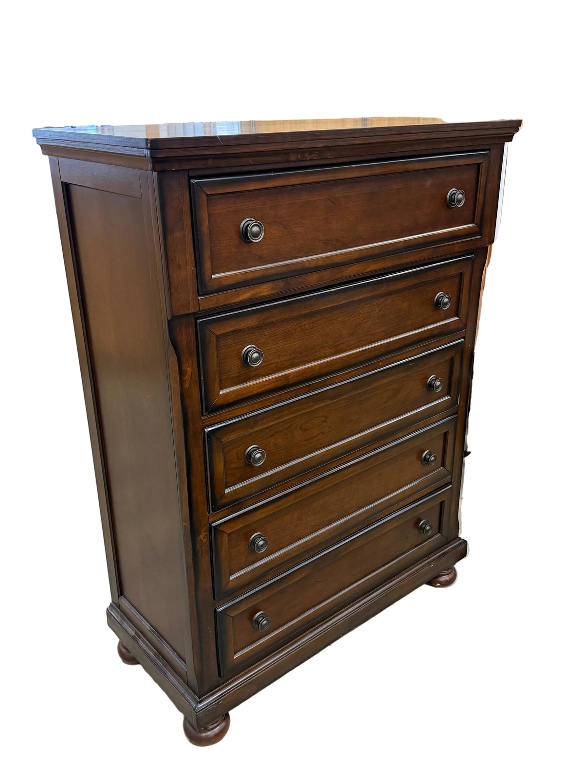 Transitional Style 5-Drawer Chest