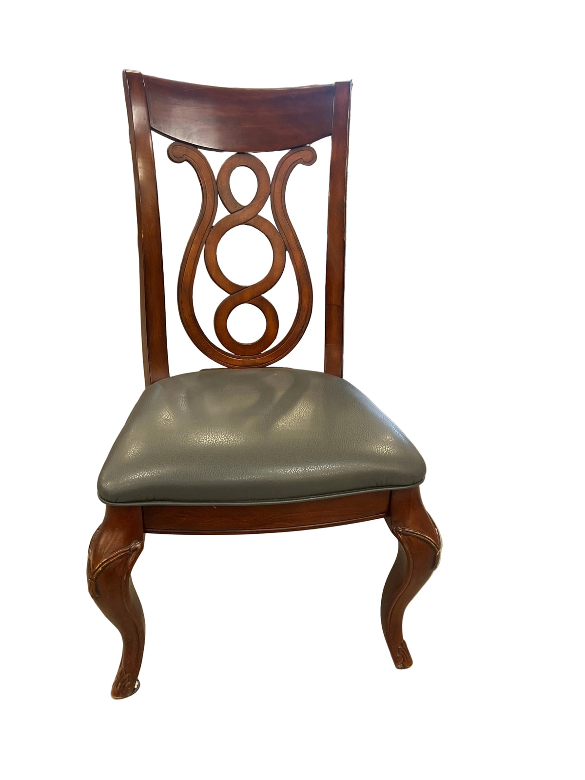 4-Piece Traditional Cherry Wood Antique Dining chairs