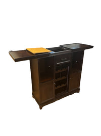 Extendable Liqueur Cabinet With Removable Cutting Board