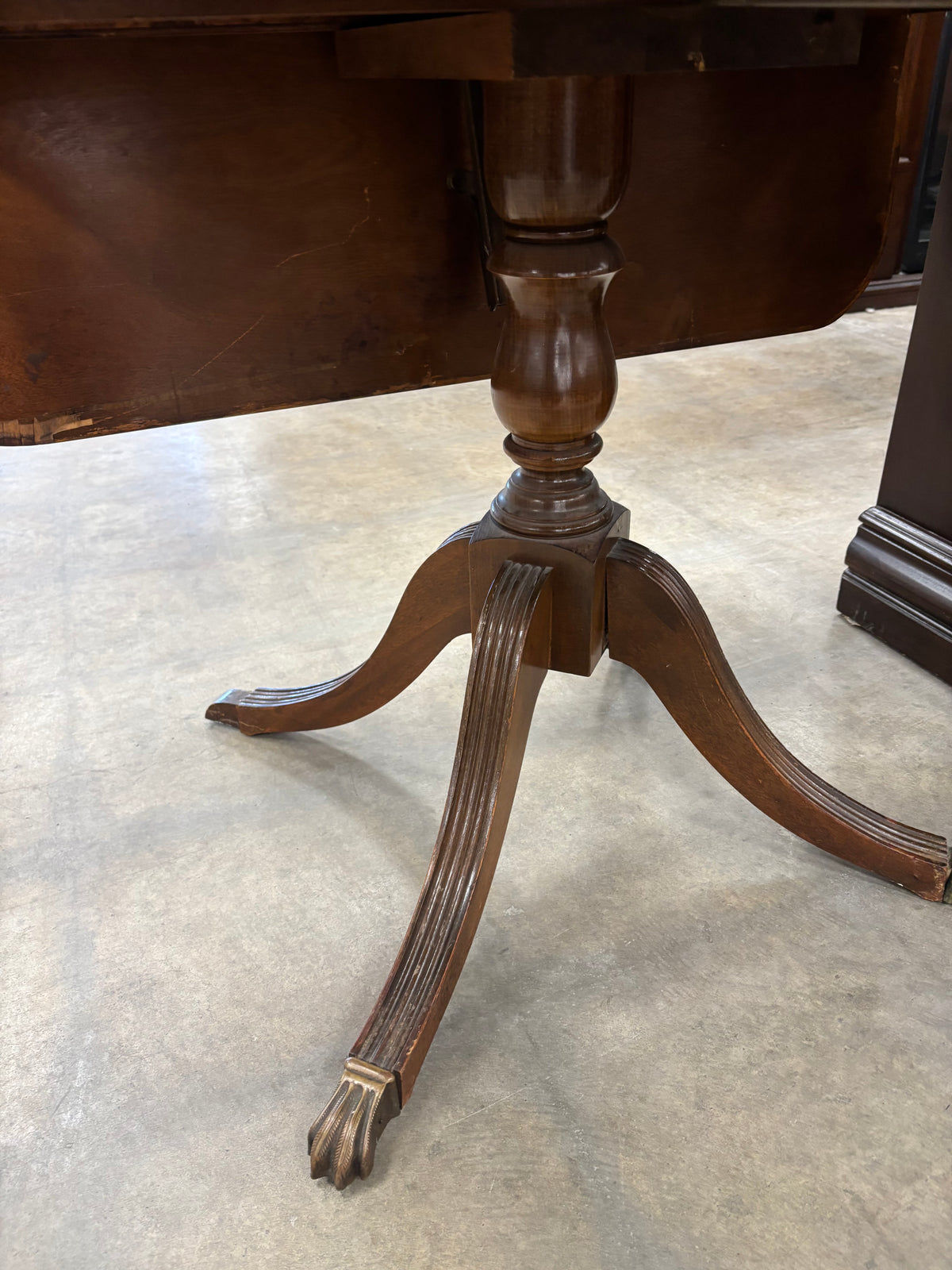 Vintage Wooden Drop-Leaf Table