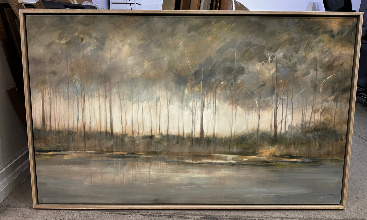 Bright Light River Painting