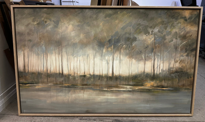 Bright Light River Painting