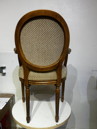 ETHAN ALLEN French Louis XVI Style Balloon Back Arm Chair