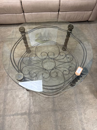 Glass Top Coffee Table