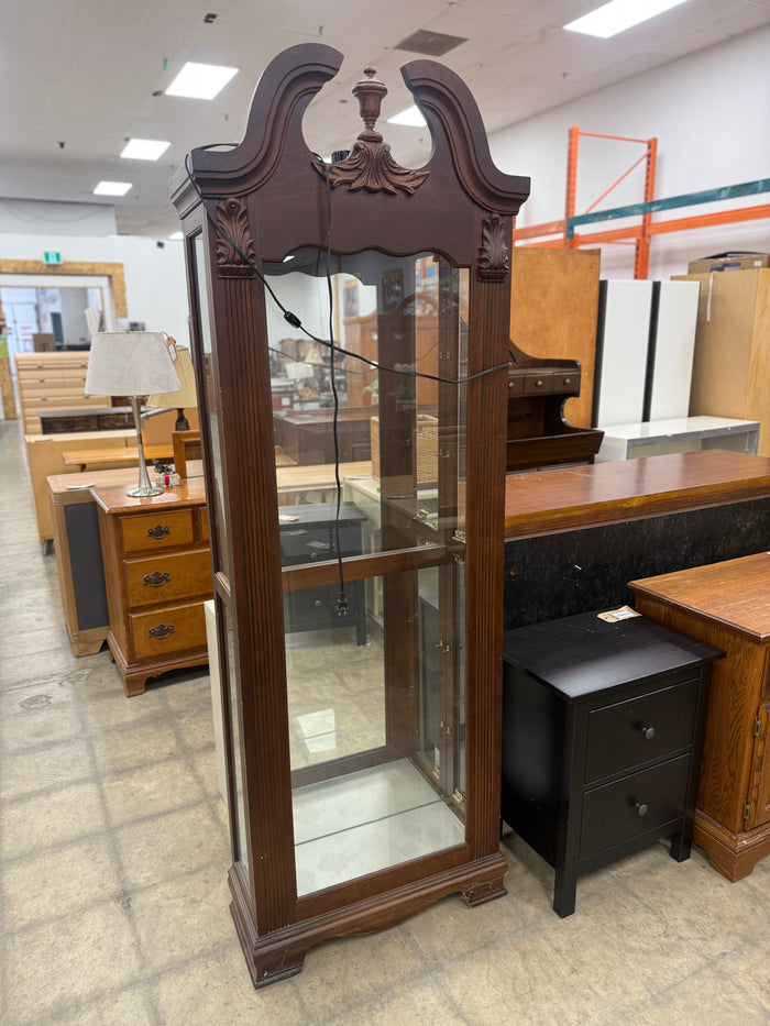 Glass Curio Display Cabinet