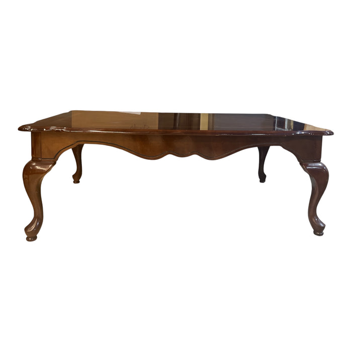 Creemont Classic Polished Mahogany Finish Coffee Table
