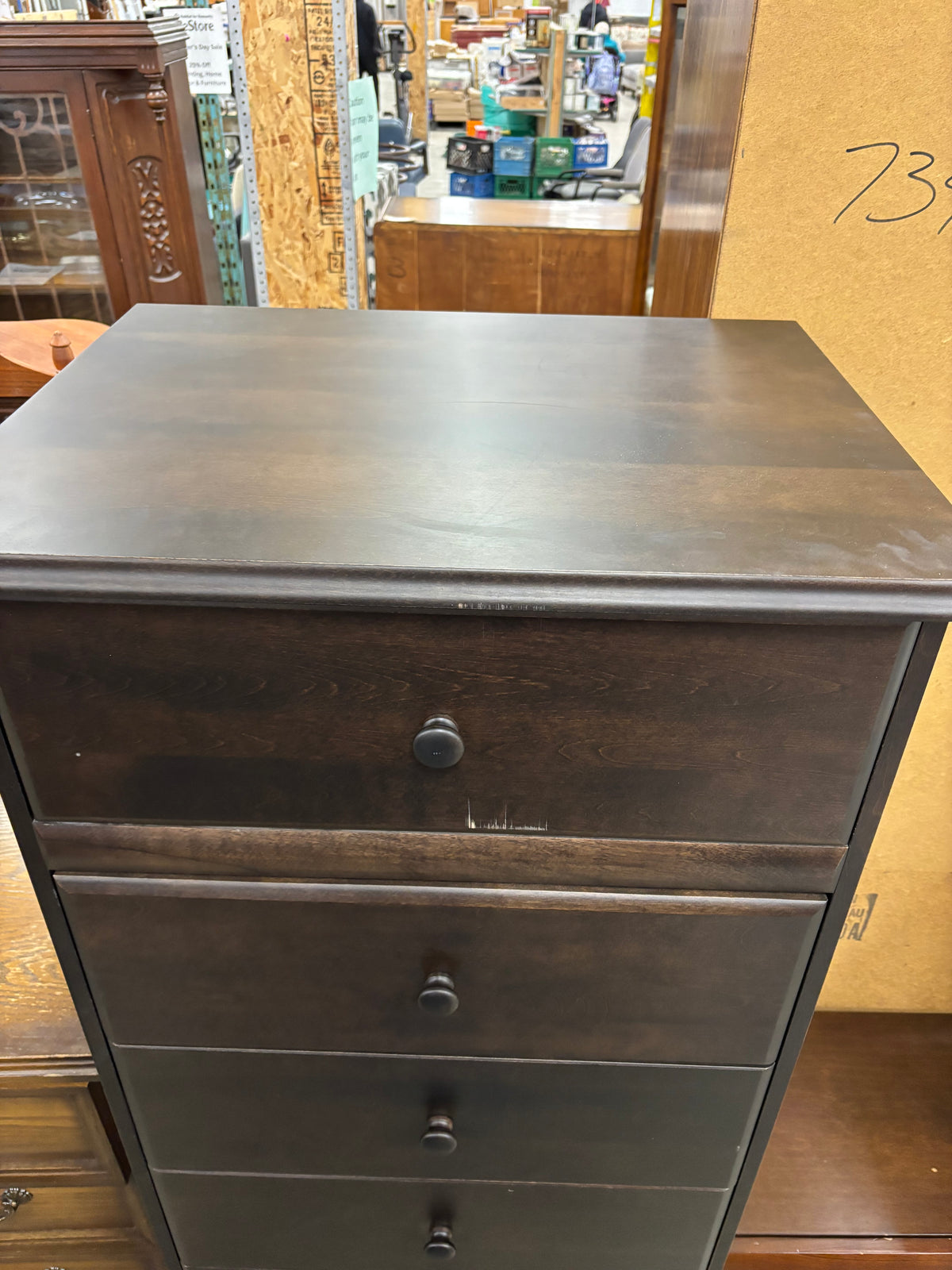 Modern 6-Drawer Tall Chest