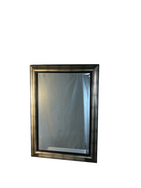 Champagne Silver Toned Framed Wall Mirror